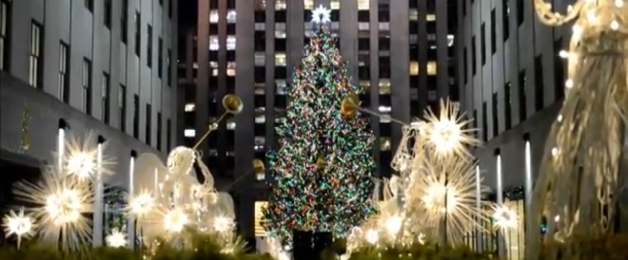 O Natal já chegou em Nova York! O Natal já chegou em Nova York!