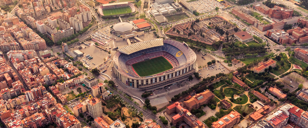 Restaurante do lado do campo do Barcelona! Restaurante do lado do campo do Barcelona!