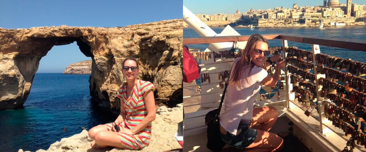 “Escolhi Malta como destino, estudar e viajar!” Gabriela Shrank “Escolhi Malta como destino, estudar e viajar!” Gabriela Shrank