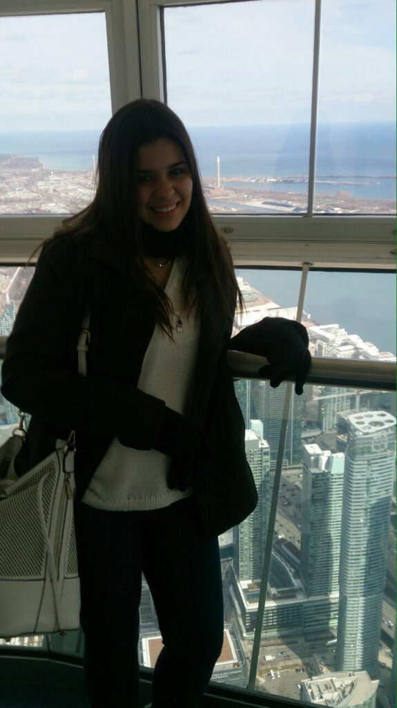 Vitória fez intercâmbio em Toronto Vitória fez intercâmbio em Toronto