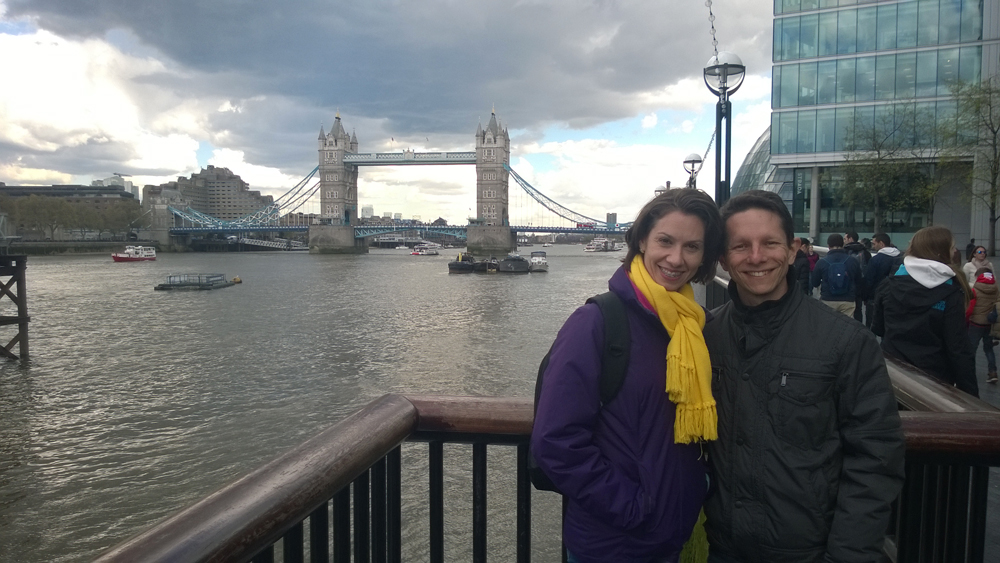 Carlise e Rogério estudaram na Irlanda Carlise e Rogério estudaram na Irlanda