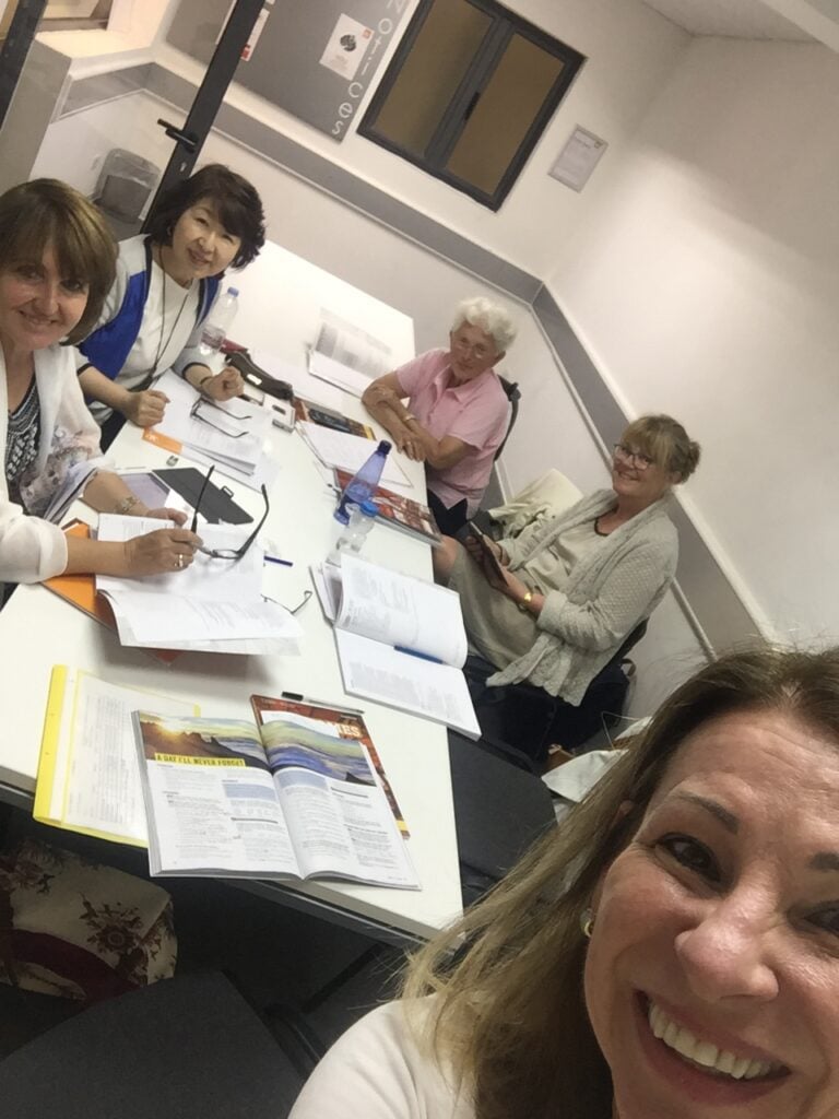 Maria Solange estudou inglês em Malta Maria Solange estudou inglês em Malta