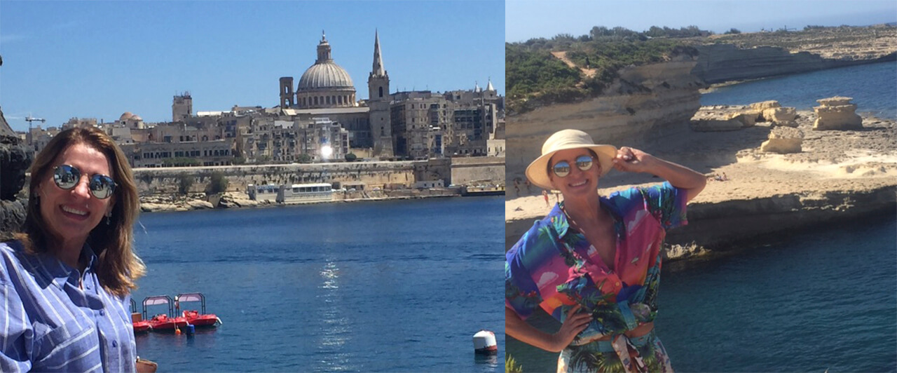 Maria Solange estudou na EC de Malta e conta como foi Maria Solange estudou na EC de Malta e conta como foi