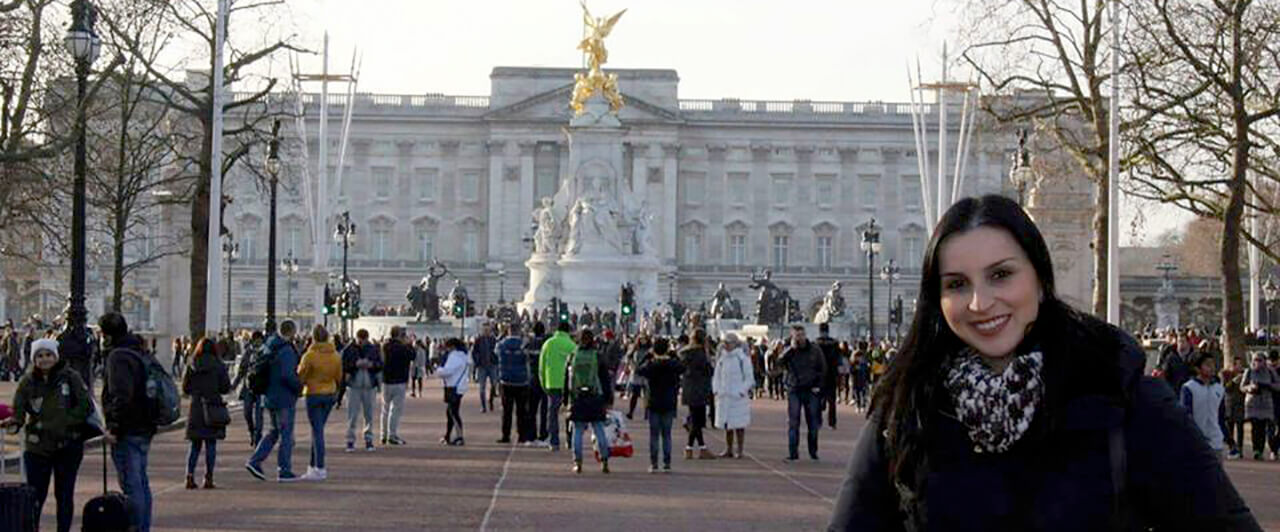 Maria Cristina conta como foi o intercâmbio em Londres