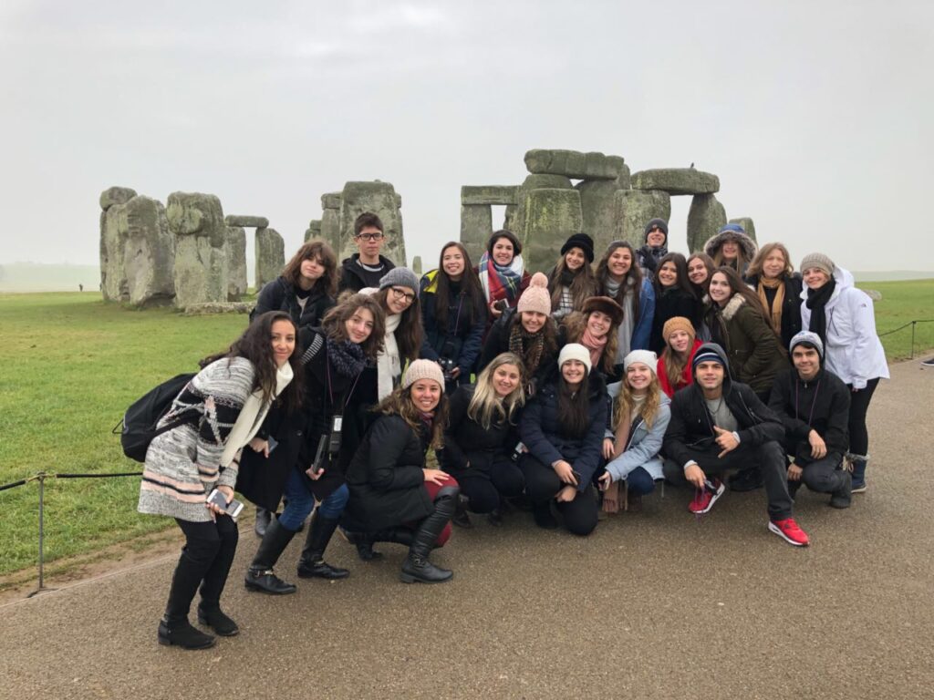 Isadora fez amigos durante o programa Europa Jovem Isadora fez amigos durante o programa Europa Jovem