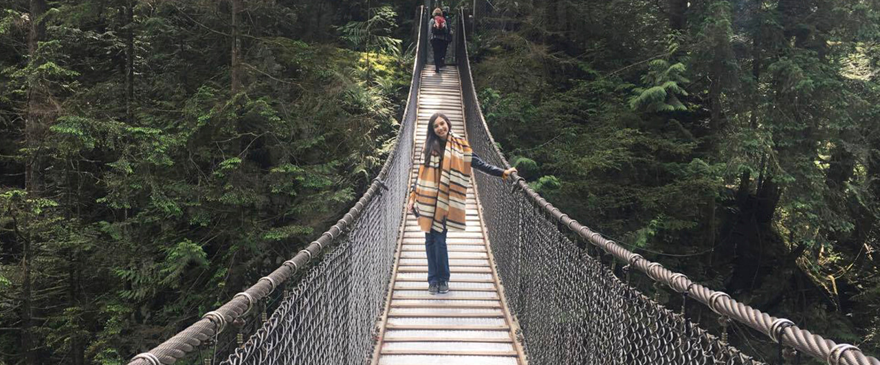 Amanda foi sozinha para Vancouver e contou como foi Amanda foi sozinha para Vancouver e contou como foi