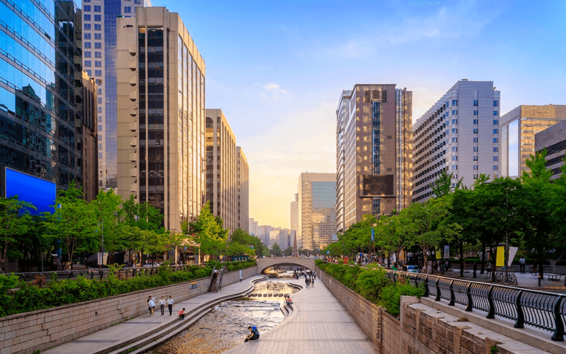 Viaje ou estude um novo idioma na Coreia do Sul