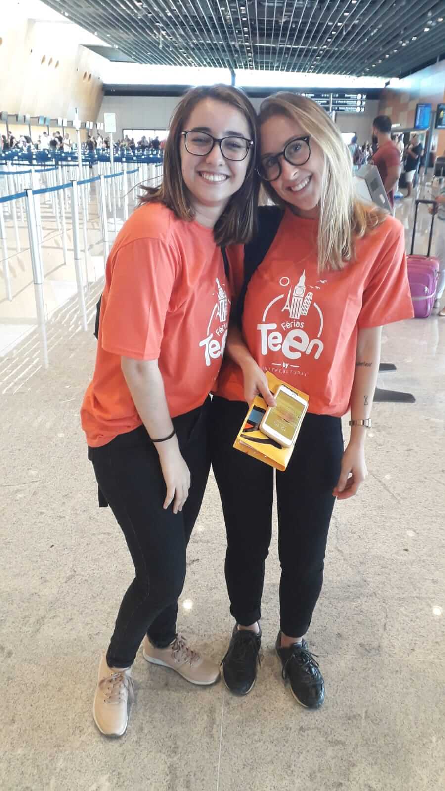 Embarque do grupo de Férias Teen Europa Jovem