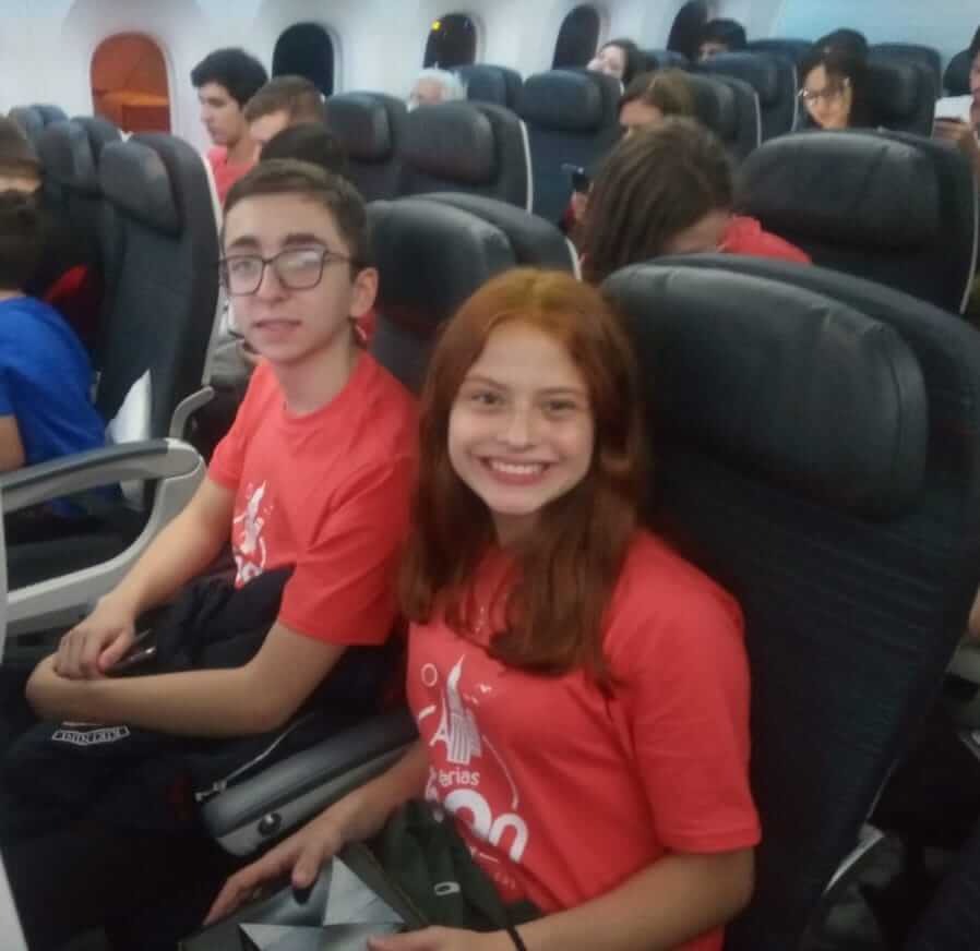 O grupo de Férias Teen já está em Toronto