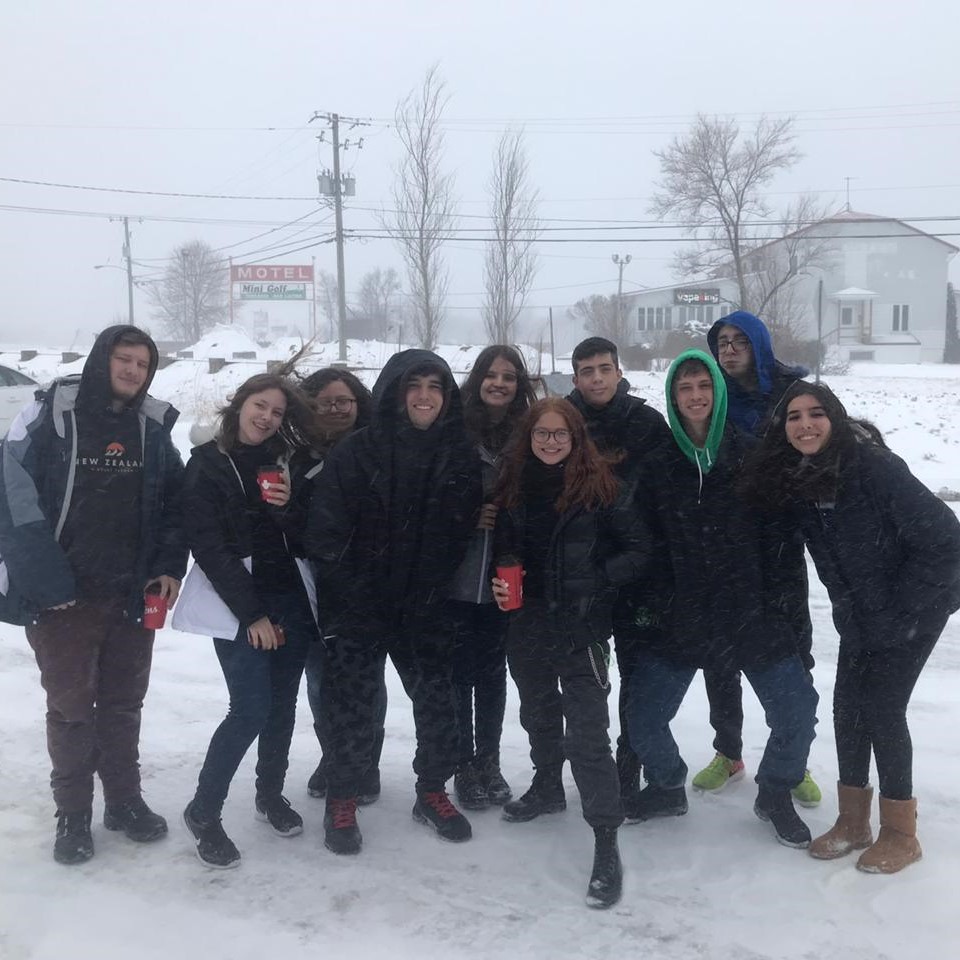 Viagem para Montreal com direito à neve