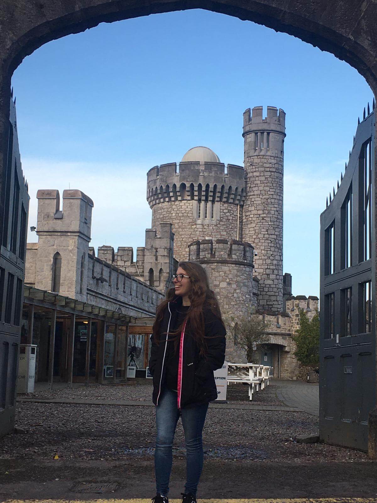 Mariana fez intercâmbio na Irlanda, em Cork