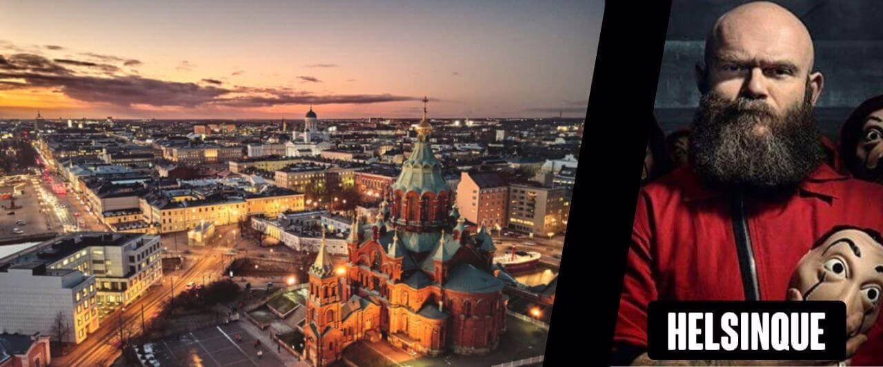 Personagem/cidade Helsinque
