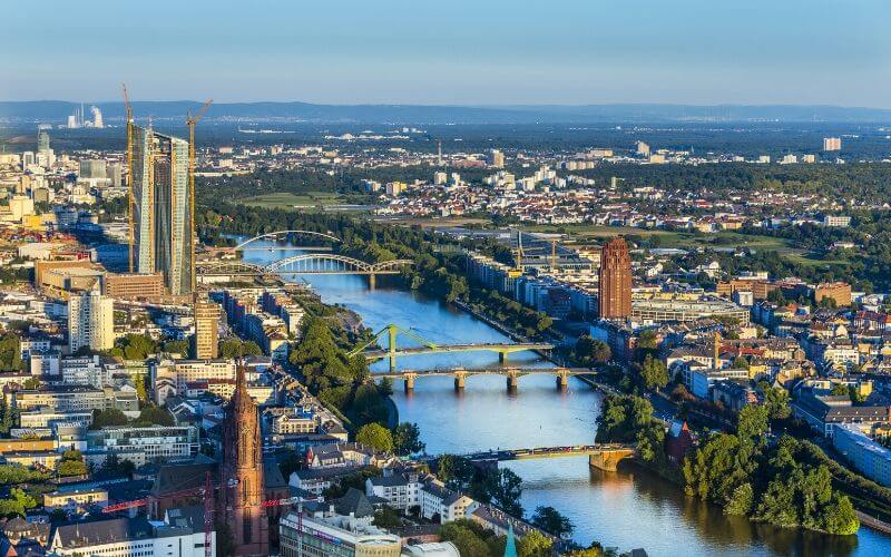 Frankfurt também integra a lista das cidades mais verdes do mundo