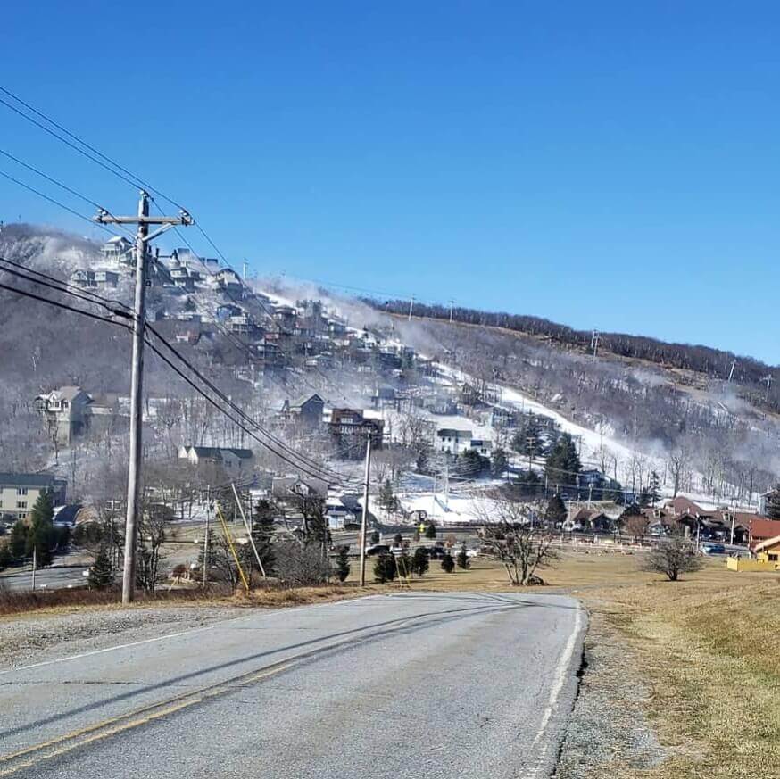 Visão geral de Beech Mountain