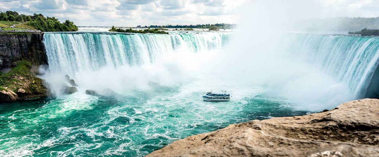 Cataratas do Niágara: a fronteira entre o Canadá e os EUA