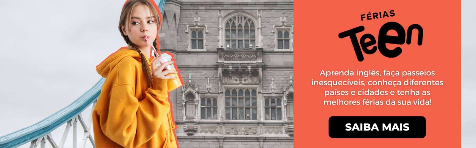 Banner Férias Teen Europa Jovem