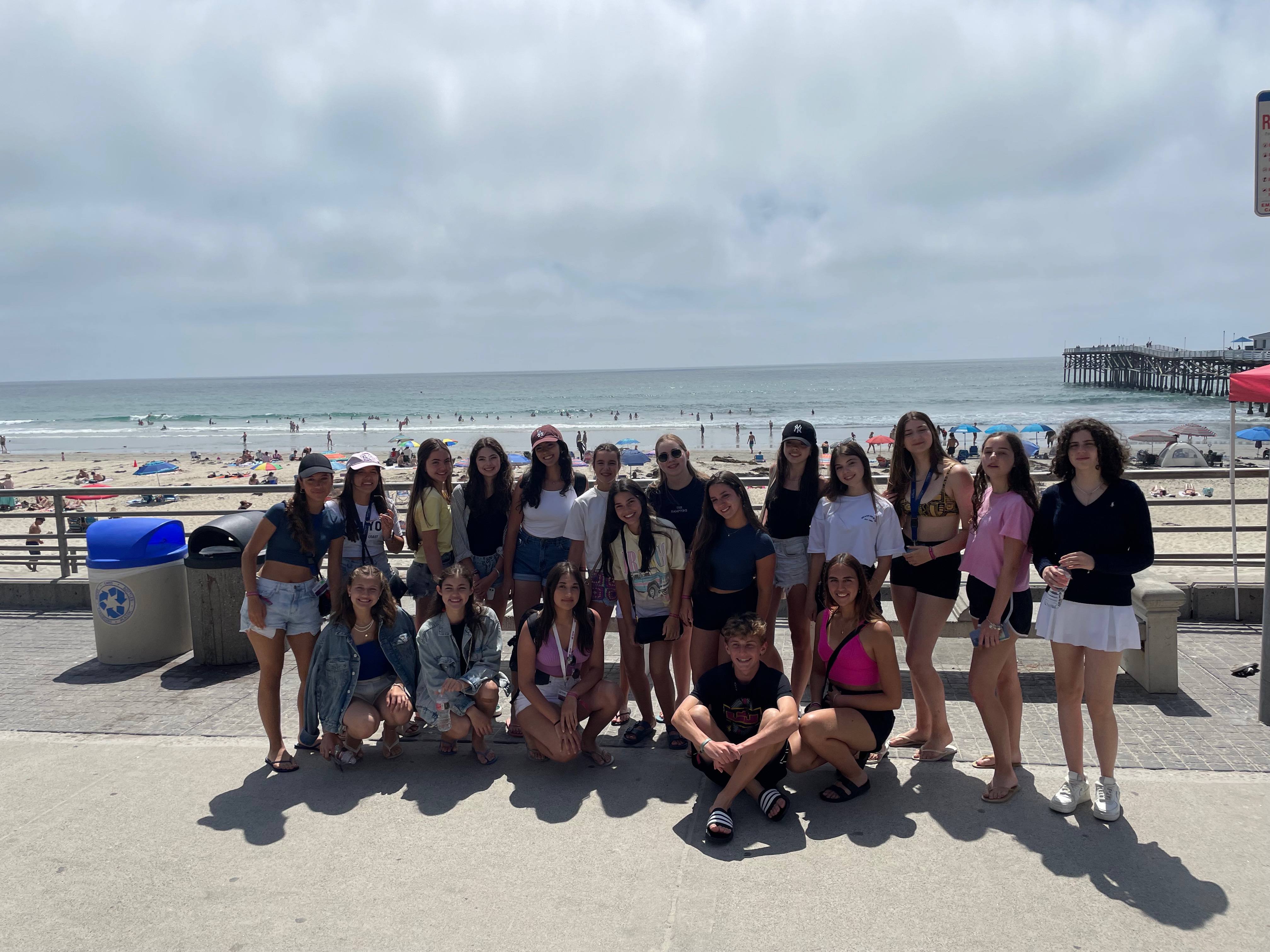 Férias Teen Malibu 2023 – San Diego, praia e Mona Lisa restaurant