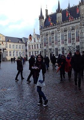 Carolina e Isabela viajaram pela Europa Carolina e Isabela viajaram pela Europa