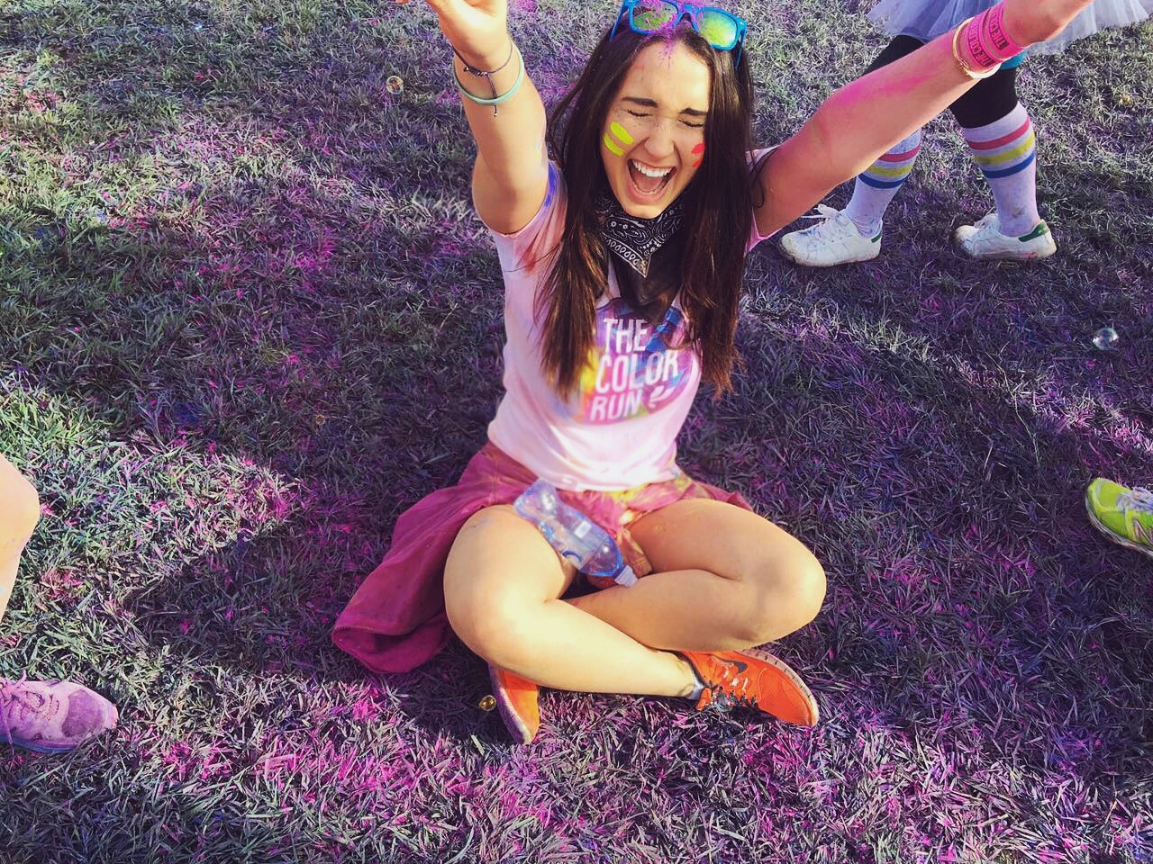 Color-run-sozinha Color run sozinha