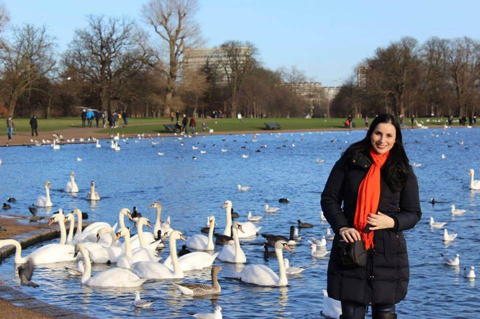 Maria Cristina estudou em Londres Maria Cristina estudou em Londres